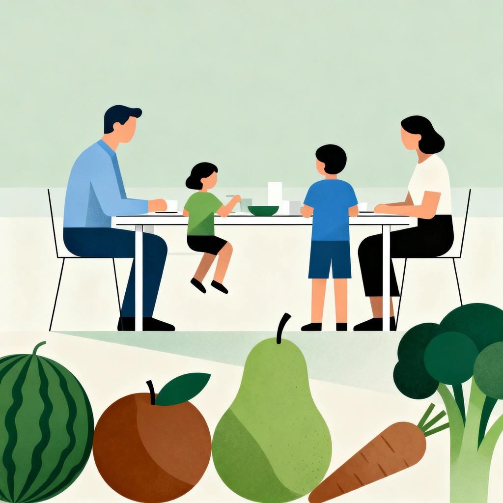 Tervislikud toitumisharjumused perekonnas